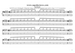 GuitarPro8 TAB: Meshuggah's 4-string bass tuning (FBbEbAb) C pentatonic major scale box shapes (1313 sweep patterns) pdf
